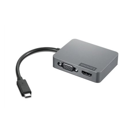 Lenovo | USB-C Travel Hub Gen 2 | USB 3.0 (3.1 Gen 1) ports quantity | USB 2.0 ports quantity | HDMI ports quantity - 3